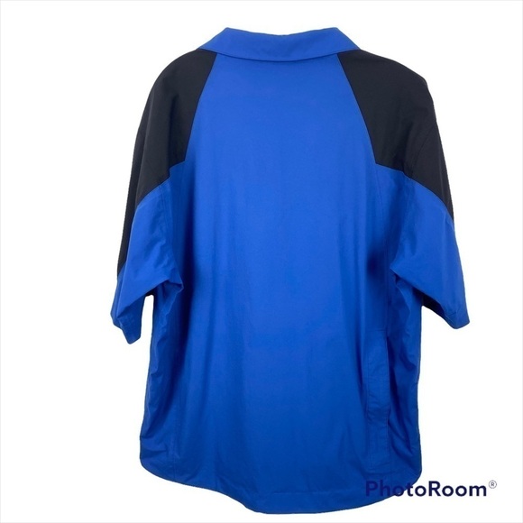 Nike Golf Storm Fit Men's Blue & Black S/S 1/4 Zip Windbreaker Size Medium - Picture 6 of 8